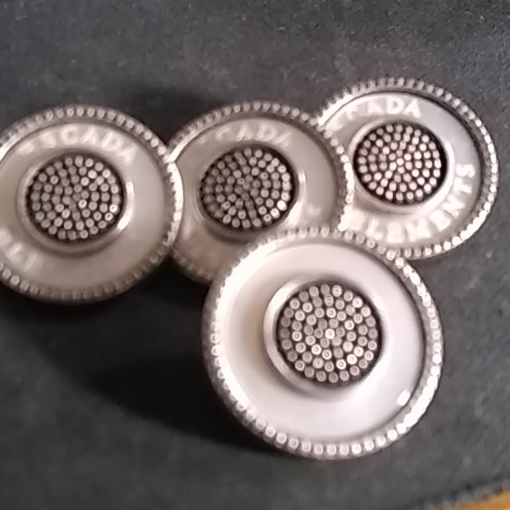 Vintage ESCADA "ELEMENTS" replacement buttons NWOT